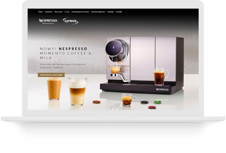 landing page - Lyreco